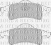 BORG & BECK BBP1782 Brake Pad Set, disc brake